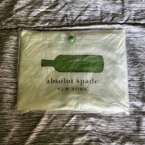 Abosolut Vodka Kate Spade rain poncho